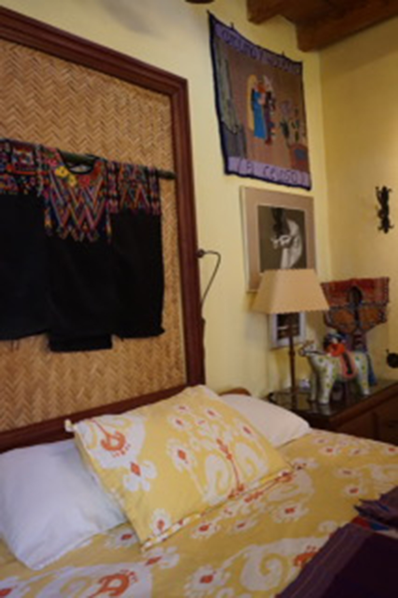 Wayne Yetman's bed in San Miguel