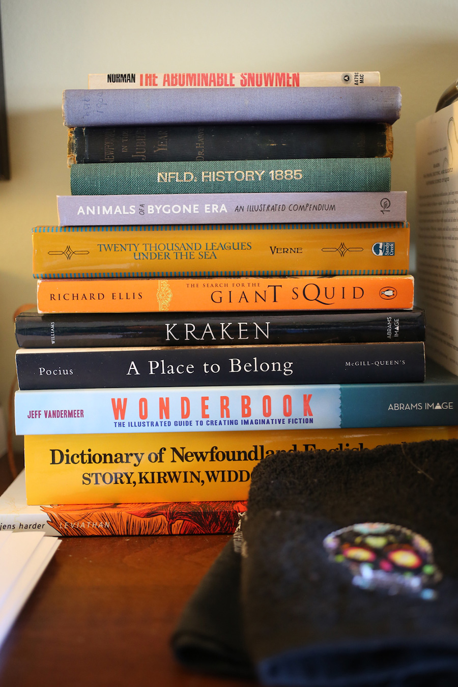 Stack of Books. Photo by J.R. McConvey