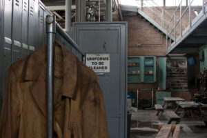 "Uniforms to be cleaned" by Brian Douglas. TNQ Issue 147 cover.