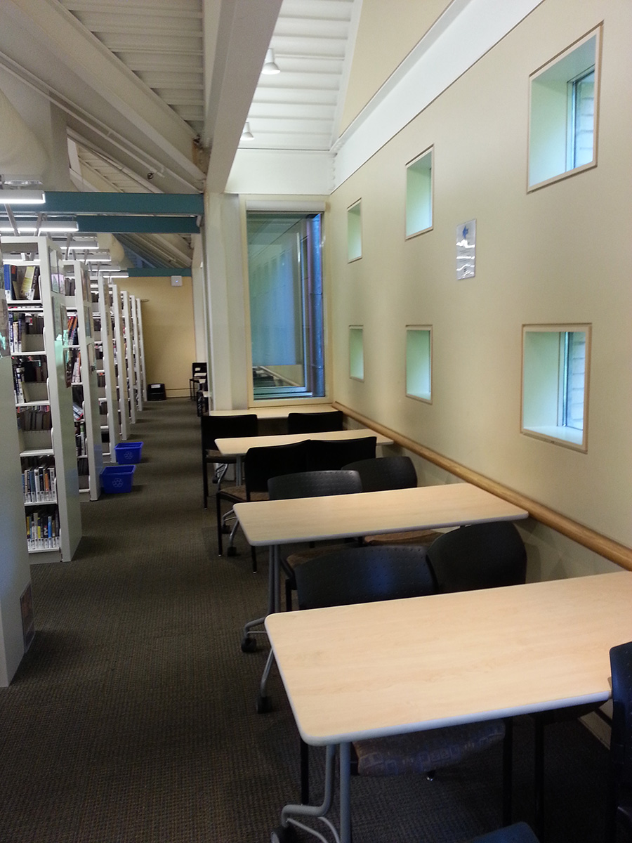 Tristan Marajh Writing Space: Toronto Public Library Markham Branch work area