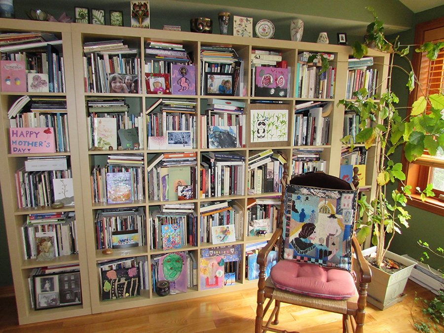 Stephanie Bolster Writing Space: Book Shelves