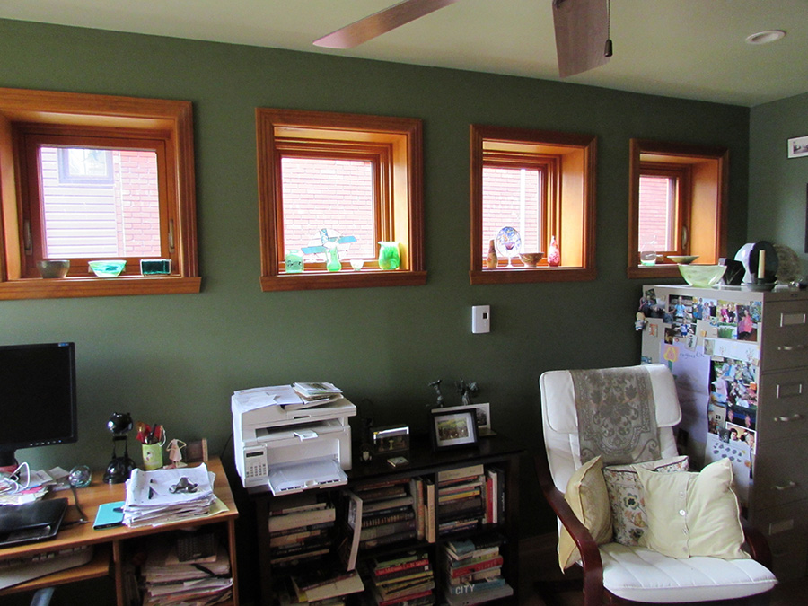 Stephanie Bolster Writing Space: Four windows