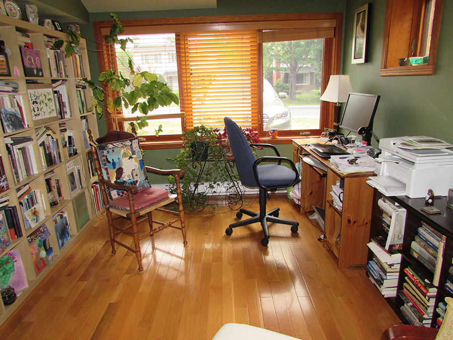 Stephanie Bolster Writing Space: Large Office Window